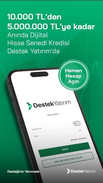 Destek Yatırım - Dijital Kredi