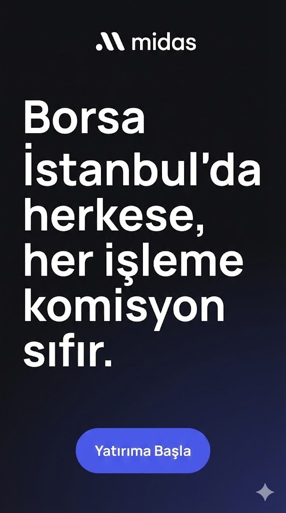 Midas - Yeni Kullanıcılara Özel